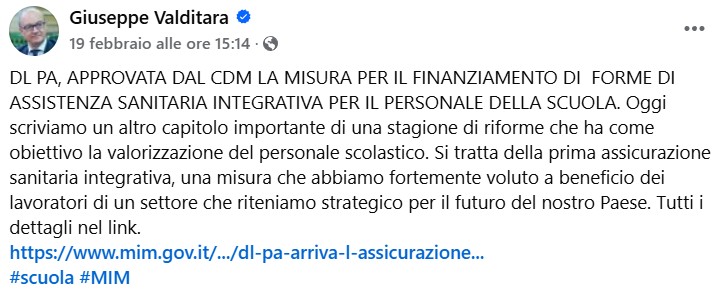 assistenza sanitaria integrativa scuola