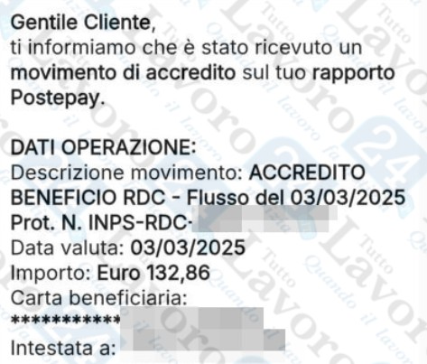 ricarica carta rdc