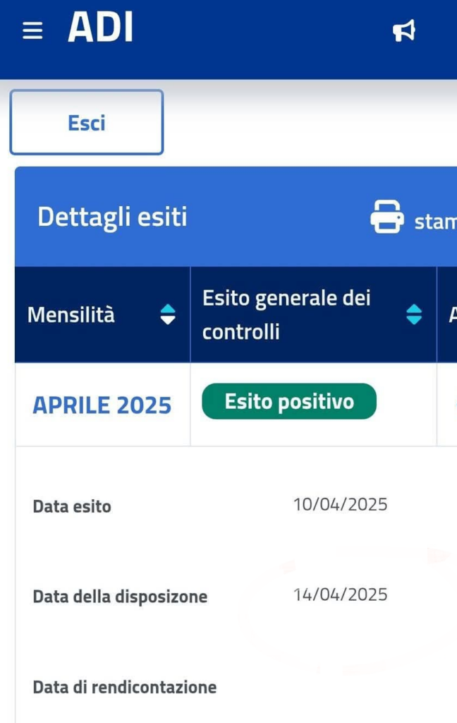 adi inps metà aprile