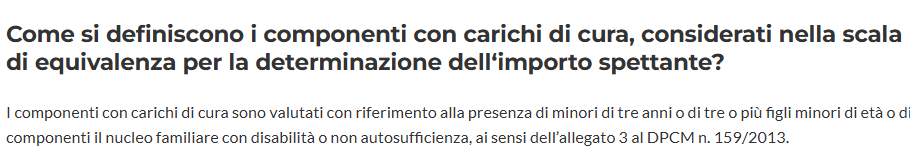 carichi di cura ministero del lavoro