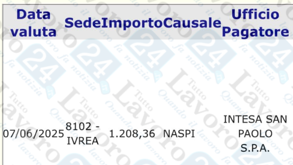naspi giugno