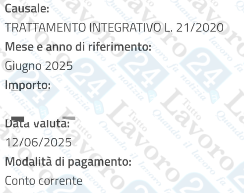 trattamento integrativo giugno