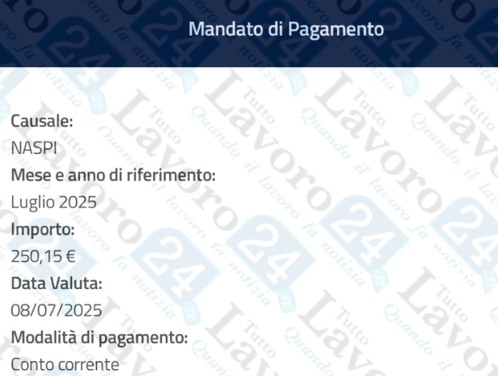 naspi luglio