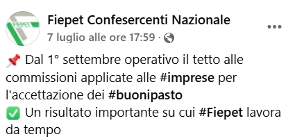 buoni pasto commissioni ridotte