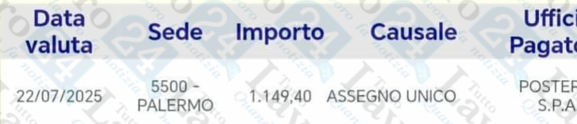 assegno unico inps 22 luglio