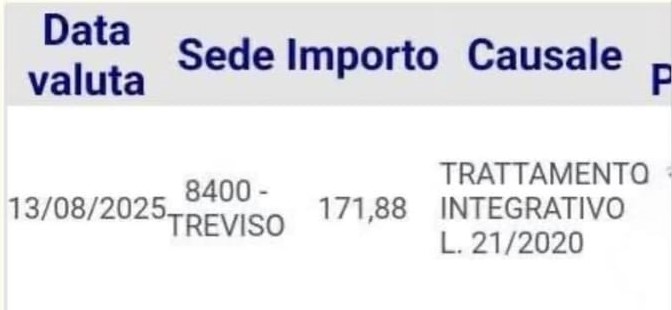 trattamento integrativo agosto