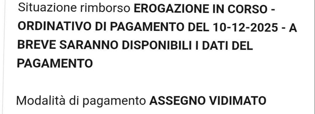 rimborso 730 assegno vidimato