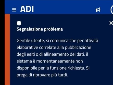 assegno di inclusione in pagamento