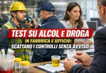 Test Anti-Droga e Anti-Alcol a Sorpresa: in Azienda Scattano i Controlli