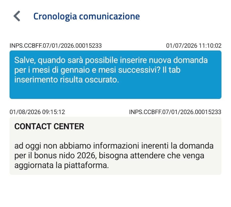 bonus nido domande 2026