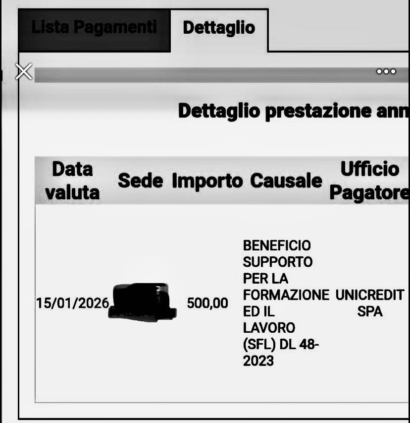 supporto formazione e lavoro gennaio