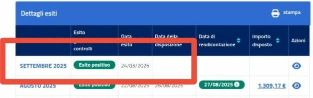 arretrati adi carta di inclusione
