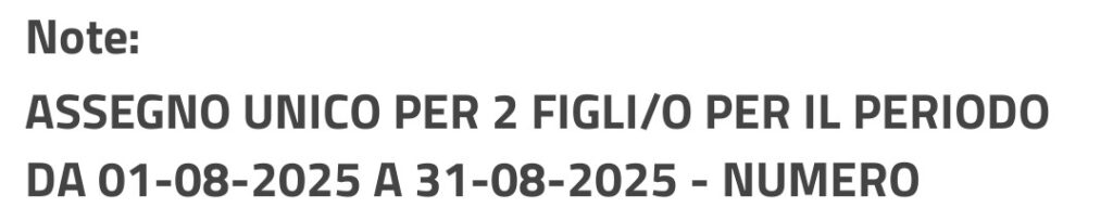 arretrati assegno unico