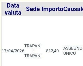 assegno unico aprile