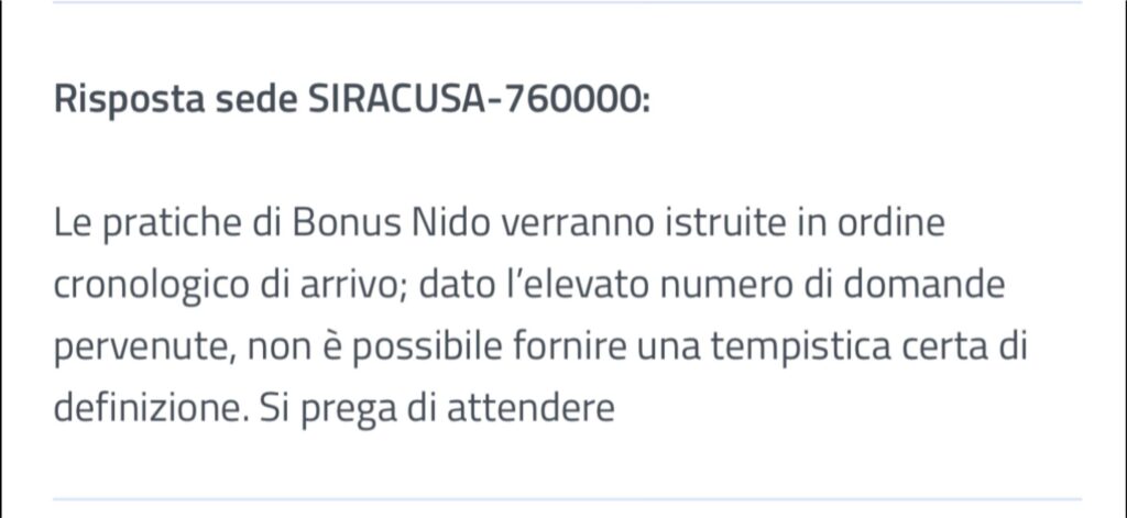 bonus nido inps