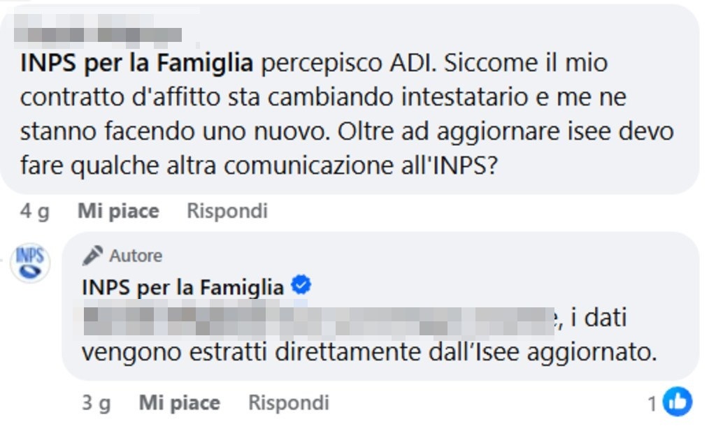 assegno di inclusione affitto
