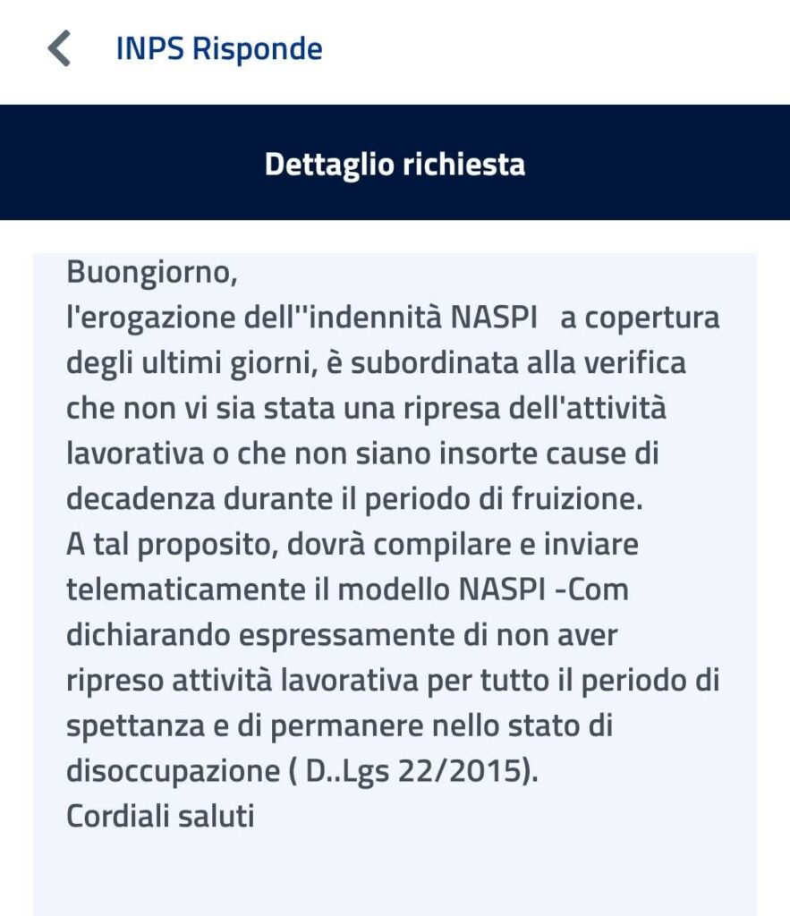 naspi inps