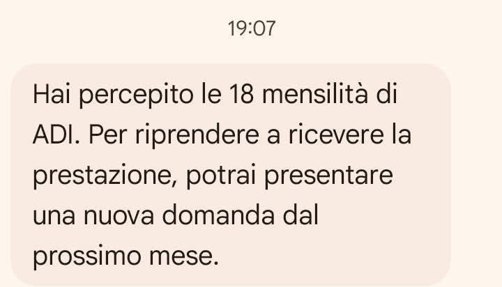 assegno di inclusione sms inps