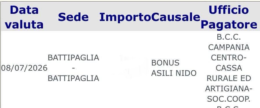 bonus nido inps