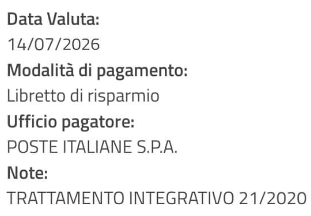 trattamento integrativo luglio 