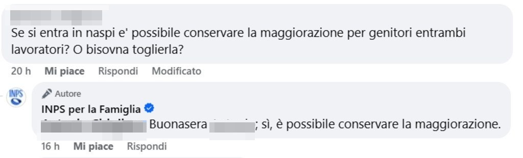 maggiorazione assegno unico