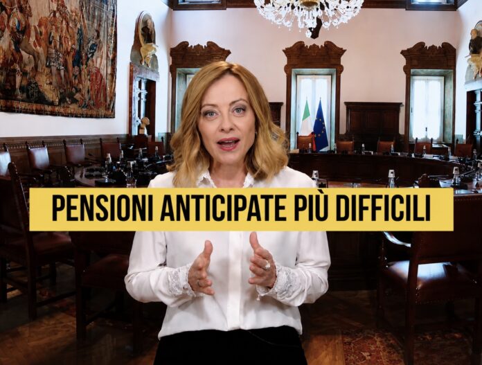 Meloni pensioni