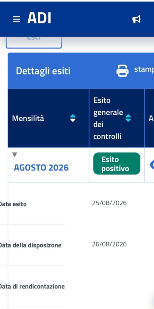 assegno di inclusione agosto