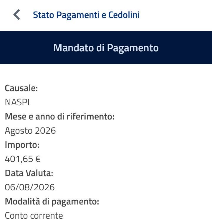 naspi agosto