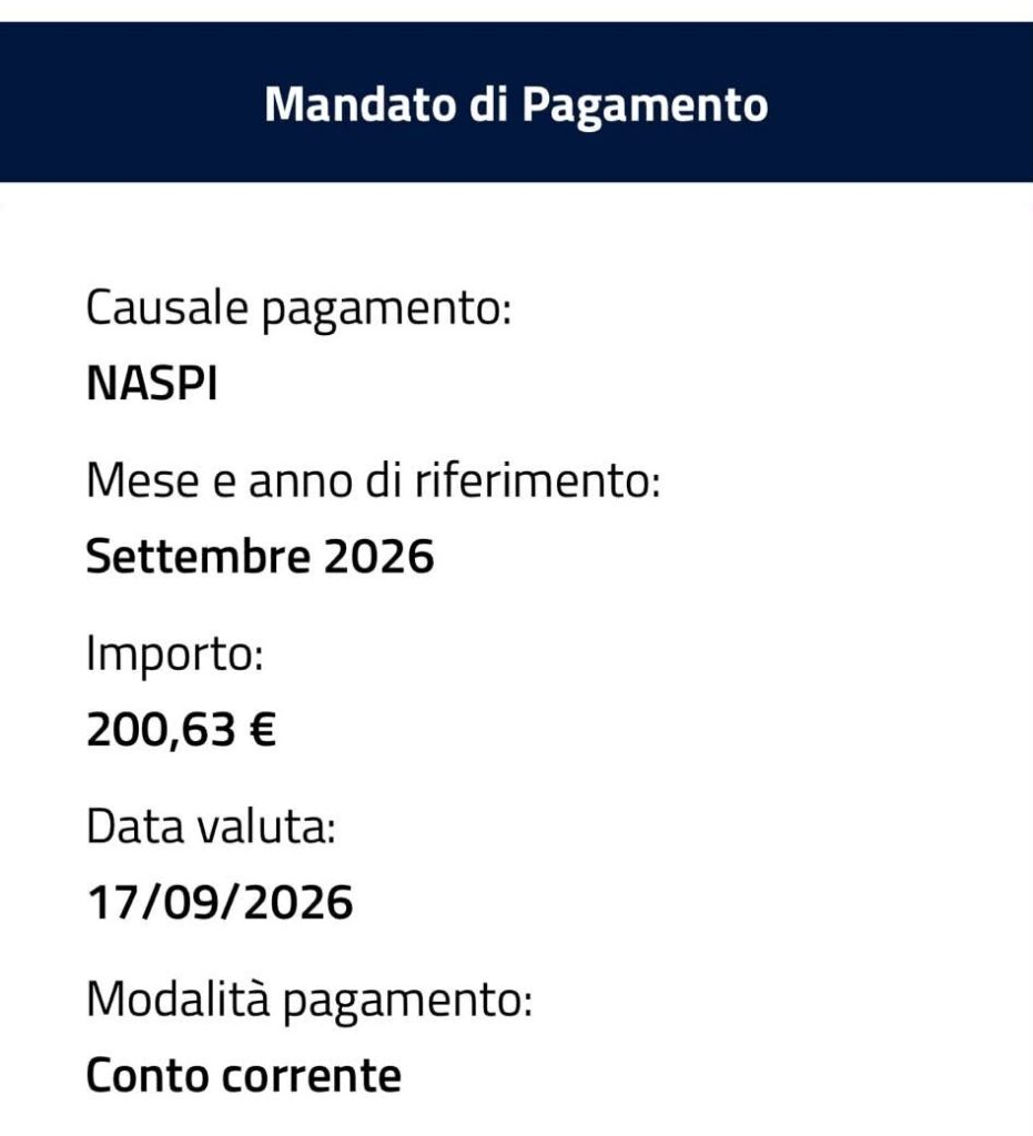 naspi settembre