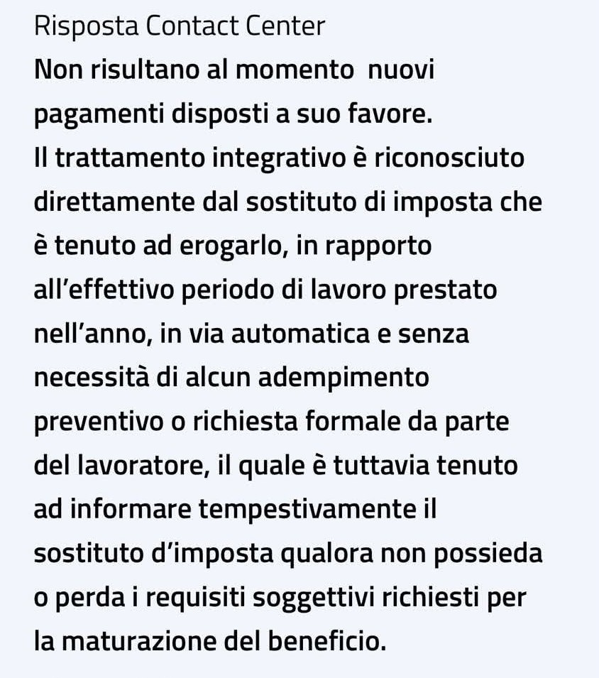 trattamento integrativo 